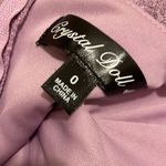 Macy's Purple Sparkly Homecoming Dress Photo 3