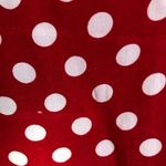 Anself Red Polka Dot Adjustable Straps Mini Dress Size L Photo 8