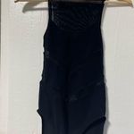 Free People  intimately black sleeveless mesh bodysuit size XS/S Photo 0