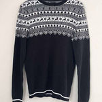 ASOS  Design Knitted Fairisle Sweater Winter Christmas Print Size Small Photo 0