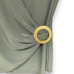 Jason Maxwell  Green Short Sleeve Faux Wrap Summer Casual Stylish Top SZ Small Photo 2