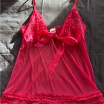 Frederick's of Hollywood  Vibrant Pink Lace Chemise Photo 0