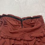 American Eagle  Crochet Front Tie Lightweight Viscose‎ Crop Top Women's Sz Medium Photo 5