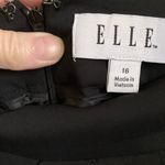 Elle  Black Ruffle Detail Plus Size Mini Skirt A206 Photo 1