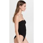 Norma Kamali Slinky Marissa One Piece Bikini in Black Medium New Womens Photo 9