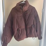 Amazon  Brown Puffer Jacket Photo 2
