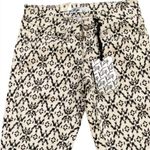 Kilp Skinny Jeans Tan Black Aztec Tribal Print Low Rise Pants Jeans Size 0/1 NEW Photo 2