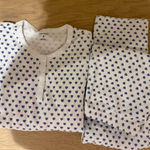 Roller Rabbit  blue heart pajama set Photo 0