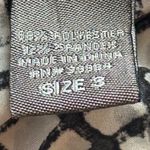 Chico's  Leopard Jacket Gray XL Or‎ 3 Photo 8