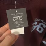 Ford Bronco 1966 Graphic Sweatshirt Maroon Women’s Size L NWT Brown Size L Photo 3