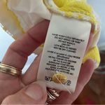 Anthropologie Yellow Floral Mini Coquette Dress Photo 8