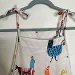 handmade funky chicken tie shoulder crop jumpsuit in size M Size M Photo 11