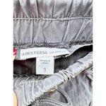 James Perse Elastic Waist Drawstring Tapered Leg Pants Blue Women's Sz 3 / Large Photo 2