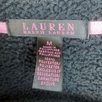 Ralph Lauren  Black & Pink Fleece Zip Up Long Sleeve Jacket M Photo 4