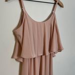 Show Me Your Mumu - Caitlin Ruffle Maxi Dress Blush Wedding Bridesmaid Photo 3