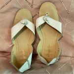 White Size 39 US9 Danielle Lepori Women’s Slip On Sandals Photo 3