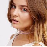 Free People  | Pink Aquarius Triple Strand Choker Photo 1