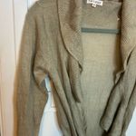 Nwt Twiggy Tan Ruffle Belted Cardigan Photo 3