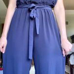 Francesca's Dark Blue Jumpsuit Photo 0