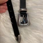 ZARA Women’s Black Belt size 32” length 46”condition very good see all photos Photo 5