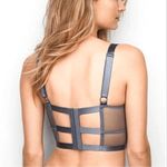 Victoria's Secret Victoria’s Secret Very Sexy Gray Silver Sparkle Lined Balconet Bra Top 34C Photo 8