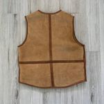 RE/DONE $525 NWT  ZIP-FRONT SHEARLING VEST SZ SMALL Photo 6