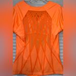 Adidas Climacool Adizero Draped Mesh Neckline Formotion Top, Neon Orange, XL Photo 5