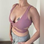 Lululemon Still Your Mind Wrap Bra Adjustable Top Nulu 12 Workout Photo 6