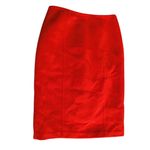 Carolina Herrera Wool Pencil Skirt Size 6 Photo 3