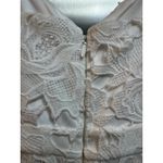Lulus  Divine Beauty White Lace Midi Dress With Pockets Size Large Photo 3