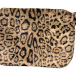 H&M  Leopard Print Brown & Black Faux Fur Clutch(NWOT) Photo 0