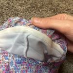 Japna  Floral Crop Top - Blue and Pink Photo 5