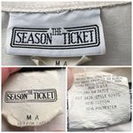 Vintage Off White Cotton Blend Open Front Blazer Jacket Size Medium Photo 2