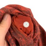 Lululemon Wunder Train High-Rise Tight 25" Denim Wash Print Autumn Red Black 2 Photo 4