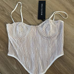 White Fox Boutique White Fox Take A Boutique Chance Bustier White Photo 0