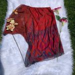 Rubber Ducky Productions Red Off Shoulder Size Small Wedding Guest Mini Dress Photo 0