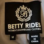 Betty Rides Women Snowboard Insulated Teal Pants Size Medium Photo 6