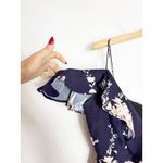 Revolve  Majorelle Salsa Mini Dress Size Small Fauna Blue Floral Fairy Whimsygoth Photo 8