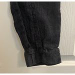 Garnet Hill Linen Pants Size 8 Blue Capri Casual Beach Coastal Closet Staple Photo 3