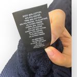 Aritzia  Sunday Best PEGGY oversize Merino WOOL Navy Cable Knit sweater Cardigan Photo 11