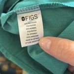 FIGS E.A.C. V-Neck 4 Pocket Teal Green Scrub Top Size XS Unisex Photo 4