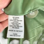 Cabela's Green Collared Quilted Line Button Up Jacket Pockets Size XL Photo 5