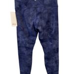Lululemon Wunder Train High-Rise Tight 25" Diamond Dye Shade Naval Blue size 12 Photo 5