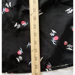 Levi's NWT  Black Island Print Summer Strappy Sundress Sleeveless Button Down Sz M Photo 9