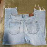 Madewell The Curvy Perfect Vintage Crop Distressed Jean Coffey Wash Size 28 Photo 7