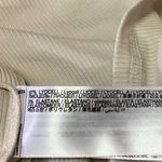 MNG Cream V Neck Ribbed Knit Long Sleeve Button Down Cardigan Sweater Top Size M Size M Photo 3