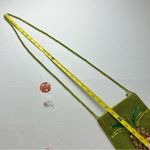 Lime Green Beaded Pineapple Crossbody Phone Bag Sequins Summer Tropical Photo 7