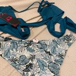 Shekini Womens Bathing Suits Push Up Halter Bandage Bikini Floral Printed Swim Bottoms Two Piece Swimsuits Photo 6