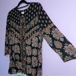 Chico's Boho Everyday Top Women Size L Dark Whimsical Teacher Casual Lightweight Photo 1
