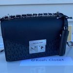 Michael Kors MK Rose SM Crossbody Bag -Black Photo 0